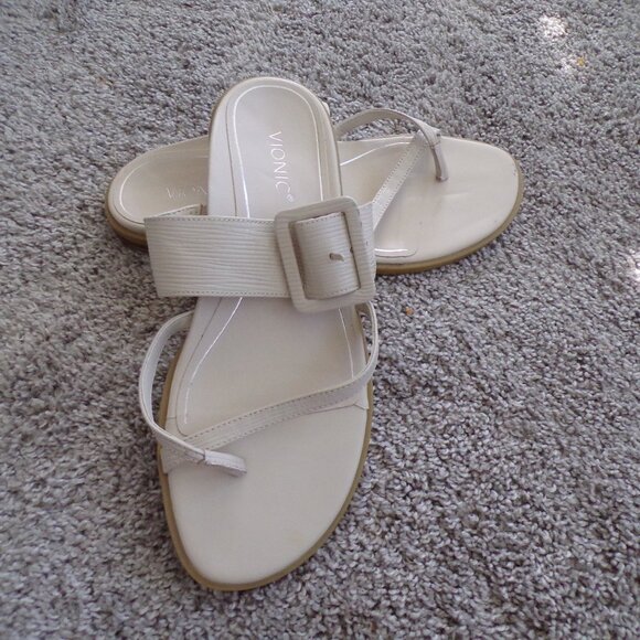 Vionic sandals white 7 - Picture 1 of 9